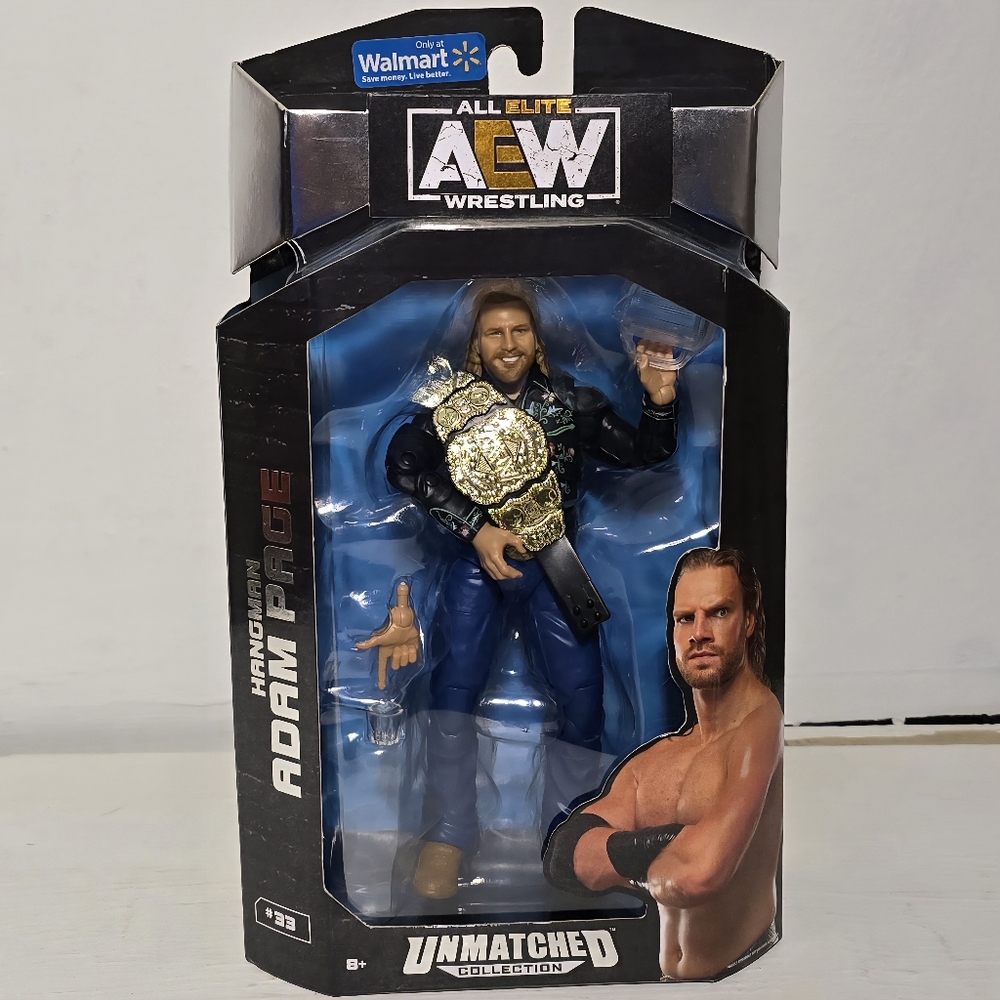 AEW Unmatched Collection Hangman Adam Page Series 45 #26 New in Box